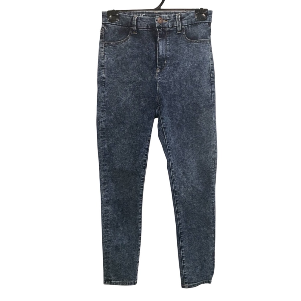 NOBO No Boundaries Denim Acid Wash Blue Jeans Skinny Juniors School Travel Sz 9